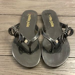 VGUC black Petite Jolie sandals
